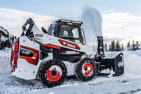 snow blower attachments for skid steer|bobcat with snowblower attachment.